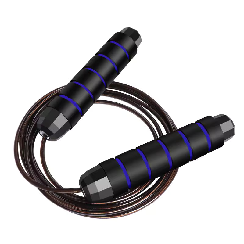 Adjustable speed jump rope