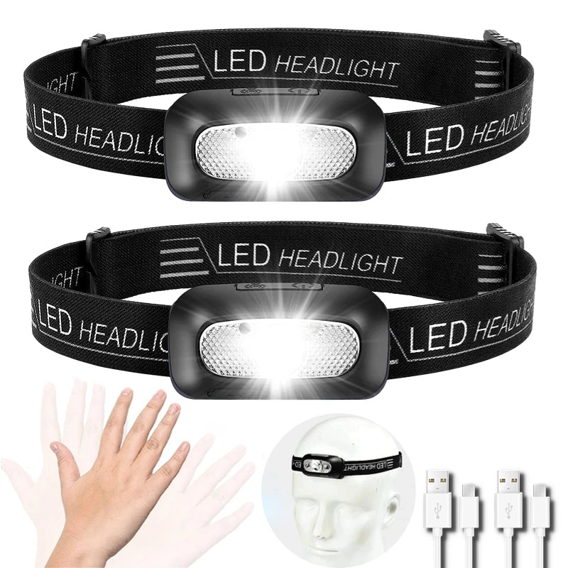 USB rechargeable headlamp