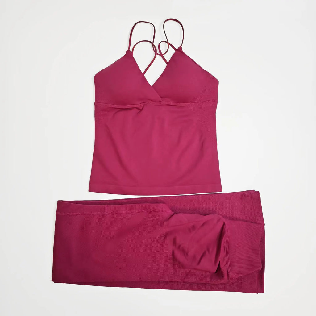 Workout set back view