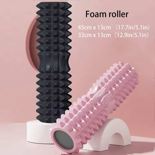 Foldable yoga mat folded compact