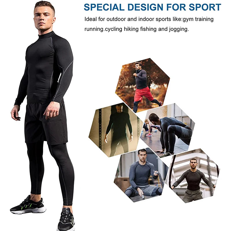 Compression shirt worn while training