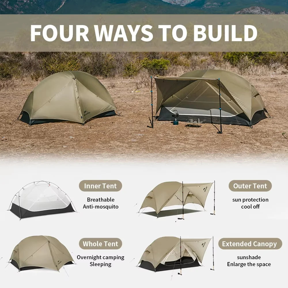 Naturehike Mongar UL 2 Person Tent detail