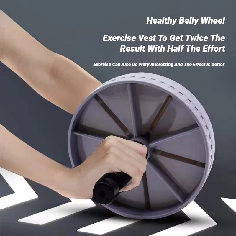 Ab roller wheel non-slip handles