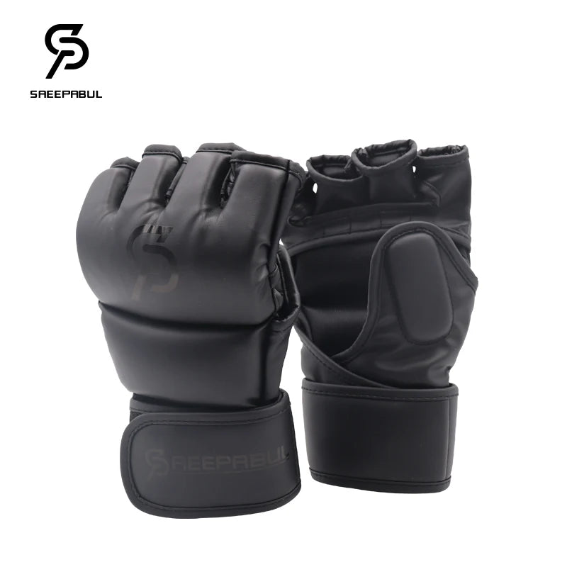 MMA Half-Finger Fighting Gloves